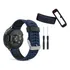 Pulseira Para Garmin 235 735xt + 2 Presilha Borracha Extras Cor Azul / Preta