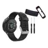 Pulseira Para Garmin 235 735xt + 2 Presilha Borracha Extras Cor Preta / Preta