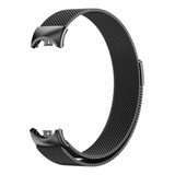 Pulseira Para Xiaomi Mi Smart Band 8 Milanesa Metal Aço Ino