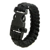 Pulseira Paracord Bracelete Paracord Sobrevivencia Apito