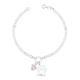Pulseira Patua Patinha Coracao