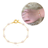 Pulseira Perola Ariel Ouro18k