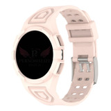 Pulseira Personalize Watch Escudo Para Samsung Watch 4 44mm Cor Rosa