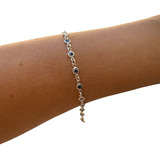 Pulseira Prata Olho Grego