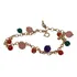 Pulseira Quartzo Rosa Jade Esmeralda Ametista Ouro 750
