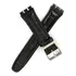 Pulseira Relogio Couro Compativel Com Swatch Irony 19mm