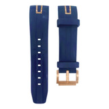 Pulseira Relógio Orient Mrspc006 Silicone Azul