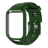 Pulseira Relogio Tomtom Tom Spark 2 3 Runner 3 Verde Militar