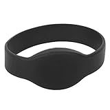 Pulseira RFID 10 Peças 13 56 MHz Pulseira De Silicone Controle De Acesso Cartão IC à Prova D água Para Sala De Sauna E Piscina Preto 