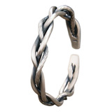Pulseira Rigida De Prata