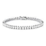 Pulseira Riviera 3pts Zirconia