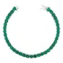 Pulseira Riviera Esmeralda Fusion Prata 925 Banho Ródio