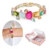 Pulseira Semijoia Pedras Fusion Turmalina Maxi Feminina