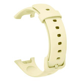Pulseira Silicone Colorida Sport Para Xiaomi Mi Band 7 Pro Cor Amarelo Pastel