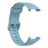 Pulseira Silicone Colorida Sport Para Xiaomi Mi Band 7 Pro Cor Azul Bebê