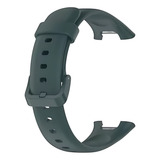 Pulseira Silicone Colorida Sport Para Xiaomi Mi Band 7 Pro Cor Verde militar