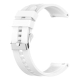 Pulseira Silicone Easy Compatível Com Polar Vantage M 22mm Cor Branco