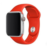 Pulseira Silicone Para App Watch 1 2 3 4 5 6 Iwo 11 12 13