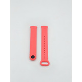Pulseira Silicone Trava Metal Sport Compatível C Mi Band 8 Cor Rosa chiclete
