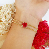 Pulseira Softjoias Coracao E