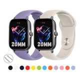 Pulseira Sport Para Smartwatch Amazfit Gts 4 Mini Bip 3 pro