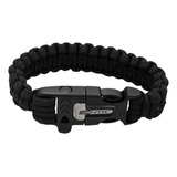 Pulseira Tática Action Cord Com Iniciador Fogo E Apito Ntk