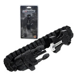 Pulseira Tatica Paracord Pederneira E Apito Ntk Action Cord