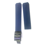 Pulseira Tissot T touch 20mm Silicone Azul Completo
