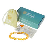 Pulseira Tornozeleira Âmbar Infantil Original Várias Cores