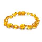 Pulseira Tornozeleira De Âmbar Criança Olive Mel