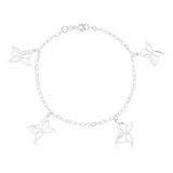 Pulseira Uma Borboleta Pendurada