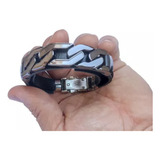 Pulseira Unissex De Couro