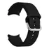 Pulseiras De Silicone Compatível Com Samsung Galaxy Watch 6 Cor Preta