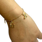 Pulseiras Feminina Extensor Moeda Antiga Não