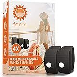 Pulseiras Ferra  2 Pares  Para Enjoos  Enjoos No Mar   Acupressão Natural  Enjoo Matinal E Alívio De Náuseas   4 Faixas De Enjoo No Mar Para Artigos Essenciais De Férias E Acessórios De Cruzeiros