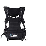 PULUZ Alça Dupla Multifuncional De Ombro Sistema De Colete Com Alça Acolchoada Para Cinto De Cintura Coldre Para Câmera DSLR SLR