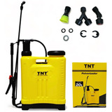 Pulverizador Costal Agrícola 20 Litros Tnt Com 3 Bicos
