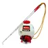 Pulverizador Costal Gasolina 25 Litros 2 Lanças Toyama Ts26b Cor Branco vermelho
