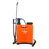 Pulverizador Manual Vulcan 15litros Vp15l Laranja Borrifador