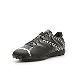 PUMA Attacanto Turf Tênis Masculino Puma Preto Névoa Prateada 10