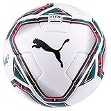 Puma Bola Team 21.1 Fifa Quality Pro, Puma White-rose Red-ocean Depths-puma Black-omphalodes