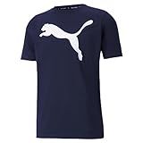 PUMA Camiseta Dry Cell Performance Dry Fit Esportiva Treino Academia Masculino  Azul Marinho  G L 