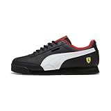 PUMA Ferrari Roma Via Tênis Masculino Preto Branco 40
