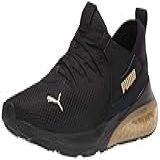 Puma Tênis De Corrida Unissex Cell Vive, Puma - Puma Team Gold, 5.5 Big Kid