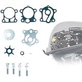 PumuHo Kits De Reparo De Bomba De água Externa Para Motor De Popa Yamaha 40HP 50HP Sierra 18 3429 6H4 W0078 00 6H4 W0078