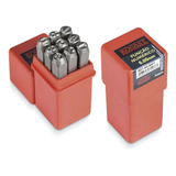 Punção Numérico 3 0mm Jogo Com 9 Peças