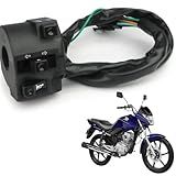 Punho Chave Luz Cg 150 Titan Es Esd Ks Mix Flex Buzina Pisca