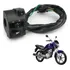 Punho Chave Luz Cg 150 Titan Es Esd Ks Mix Flex Buzina Pisca