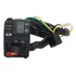 Punho Chave Luz Esq Ybr 125 Até 2008 Xtz 125 Factor Até 2013