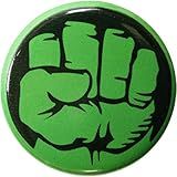 Punho Hulk Marvel Comics Botão De Pino 3 16 Cm Multicor 1 25